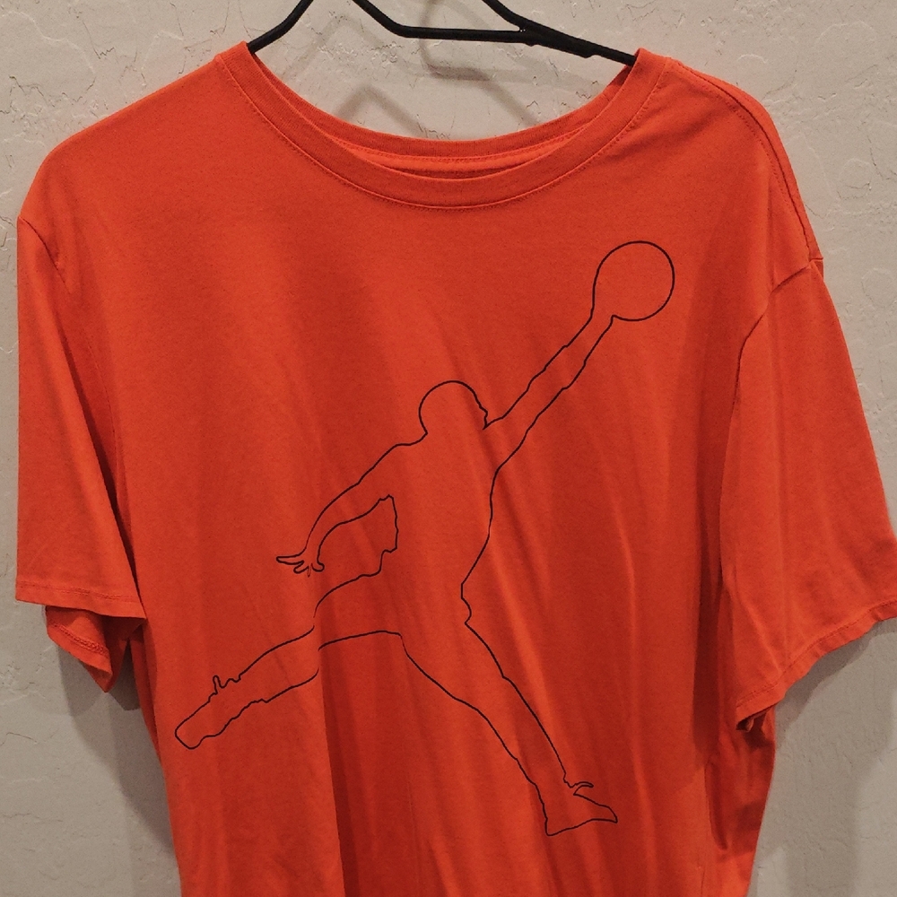 Orange Jordan Shirt